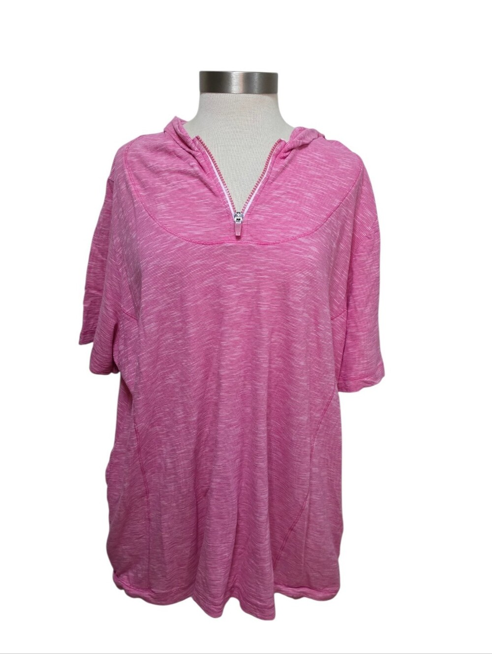 Catherines Casual Hooded Tunic Top Sz 2X (22/24)
